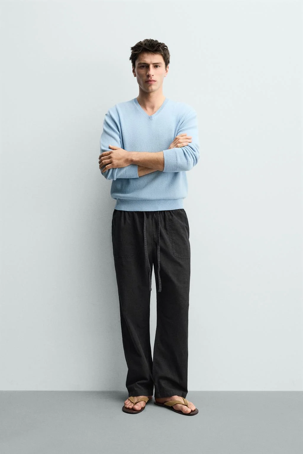 RELAXED FIT JOGGER WAIST TROUSERS