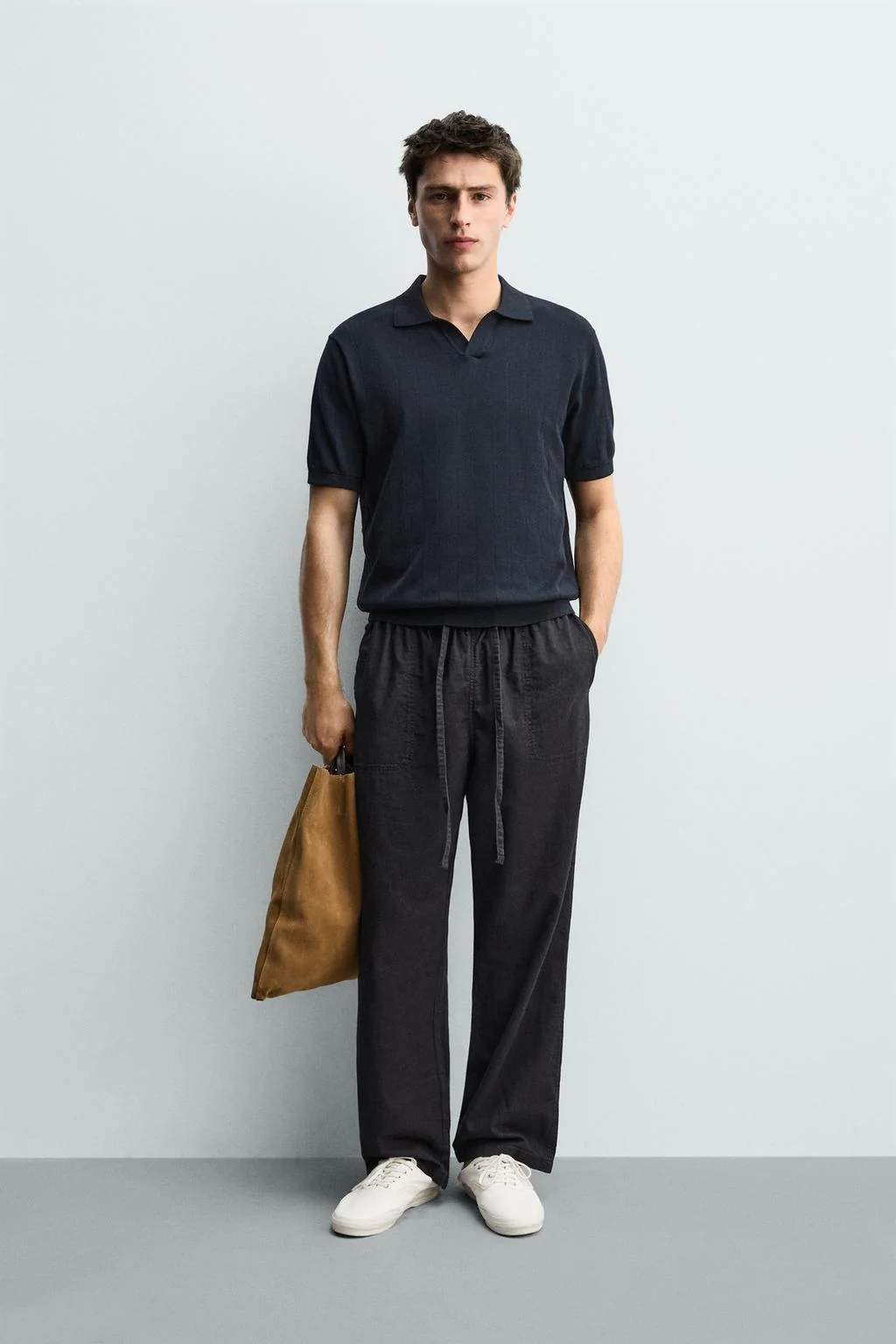 REGULAR FIT KNIT POLO SHIRT