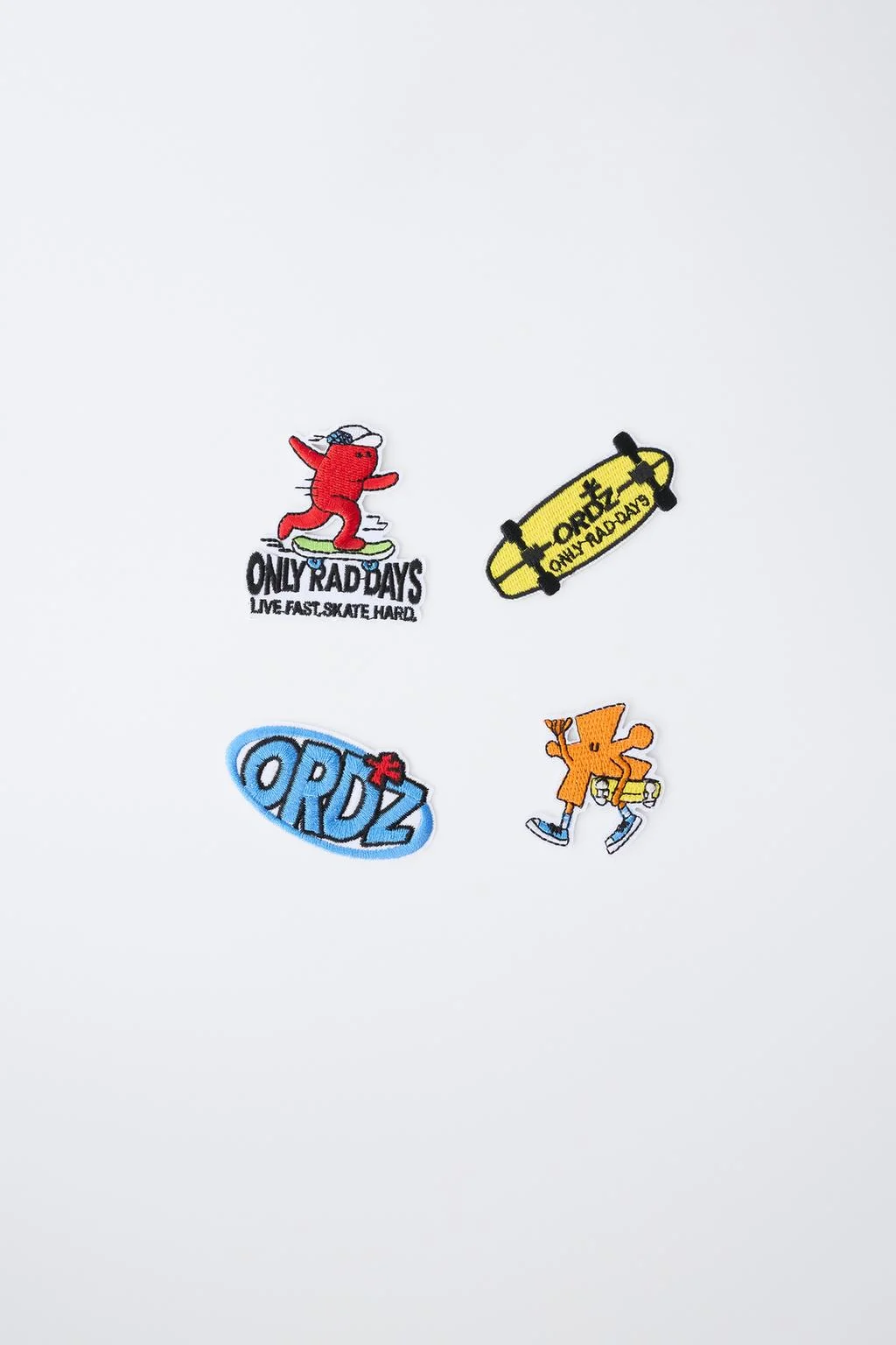 4-PACK OF SHAPED PATCHES