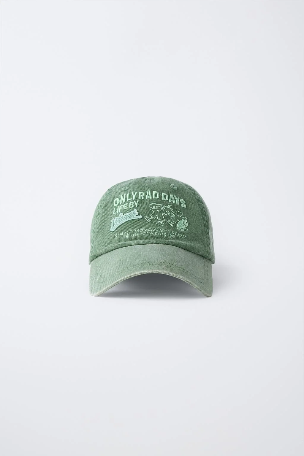 EMBROIDERED LOGO CAP