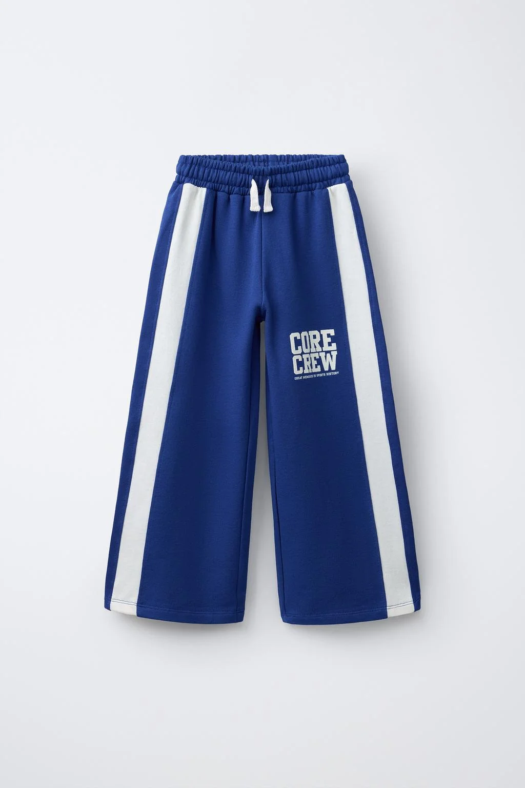 WIDE-LEG TROUSERS WITH SIDE STRIPES