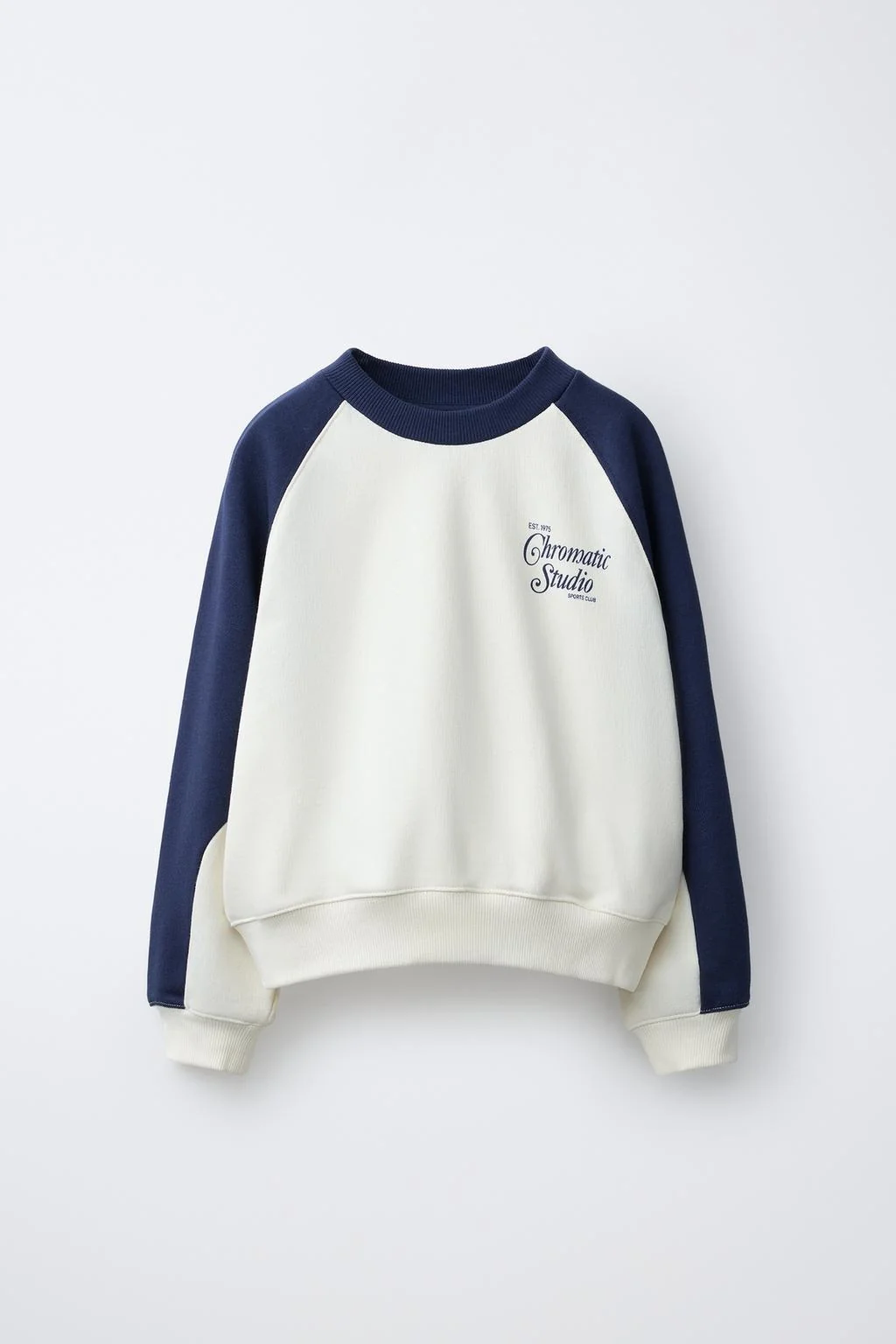 SPORTY CONTRAST SWEATSHIRT