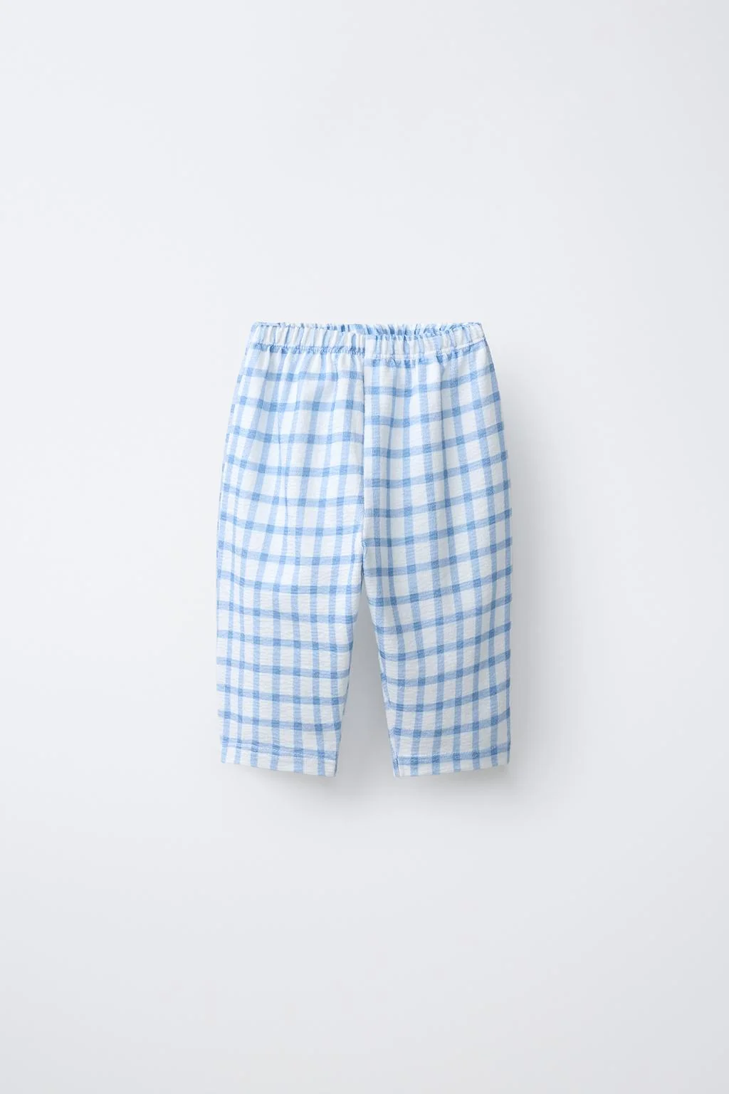 CHECK TROUSERS WITH POCKET