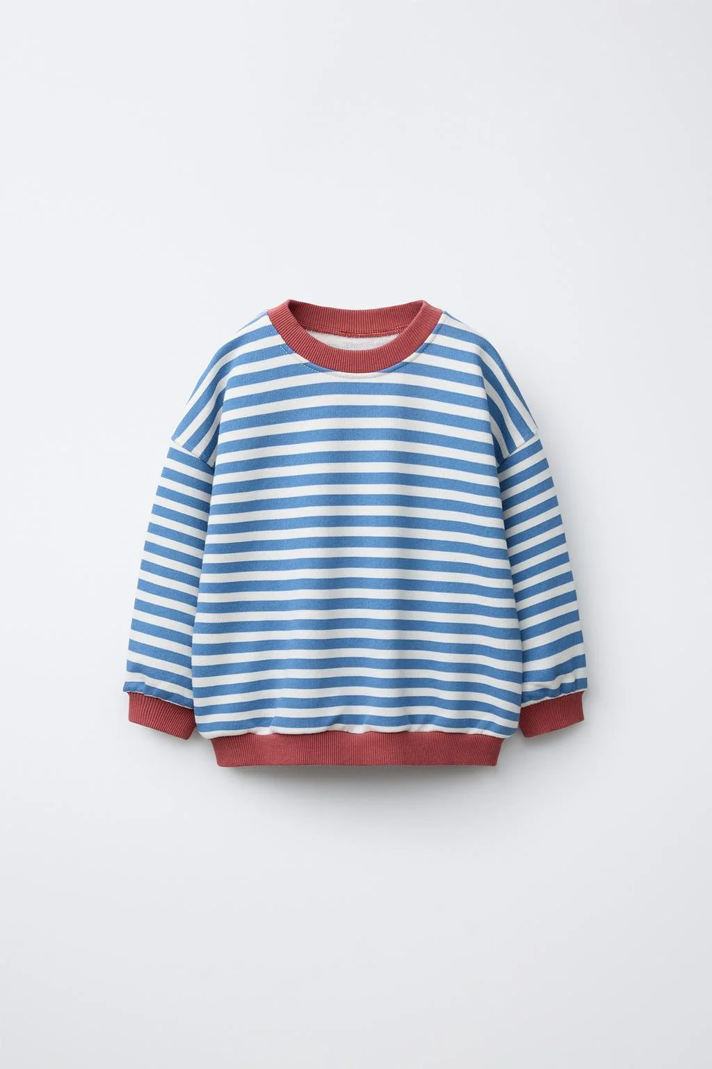 Свитшот с контрастными полосками — КЛУБ ЧУДЕСНЫХ ДЕТЕЙ