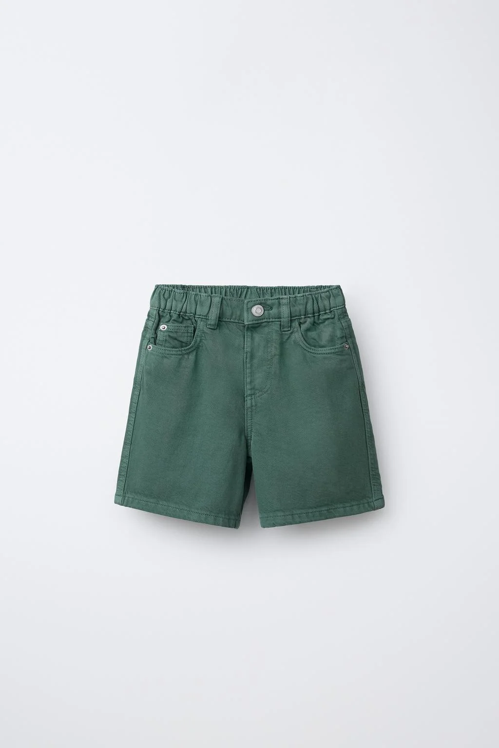 Мешковатые джинсовые шорты-бермуды