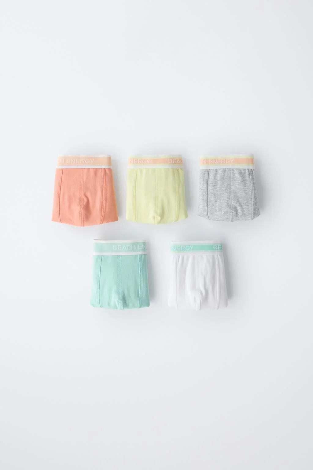 AGES 6-14 / 5-PACK OF TEXT BOXERS