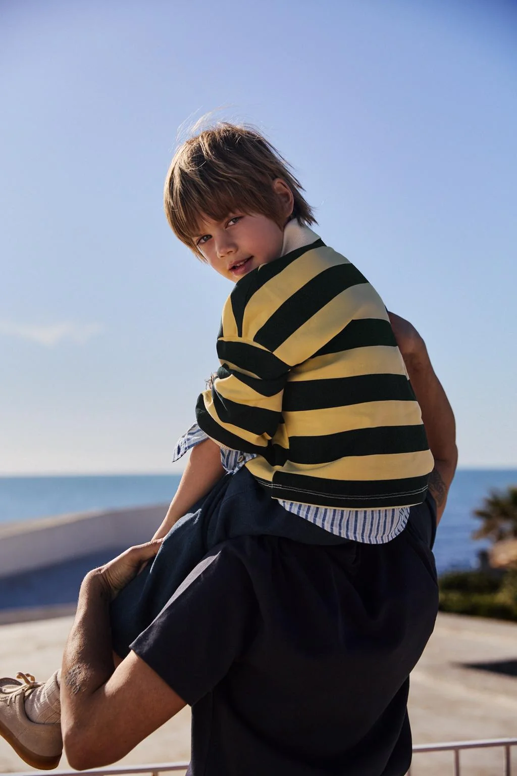 Брюки с эффектом баллон из льняной смеси