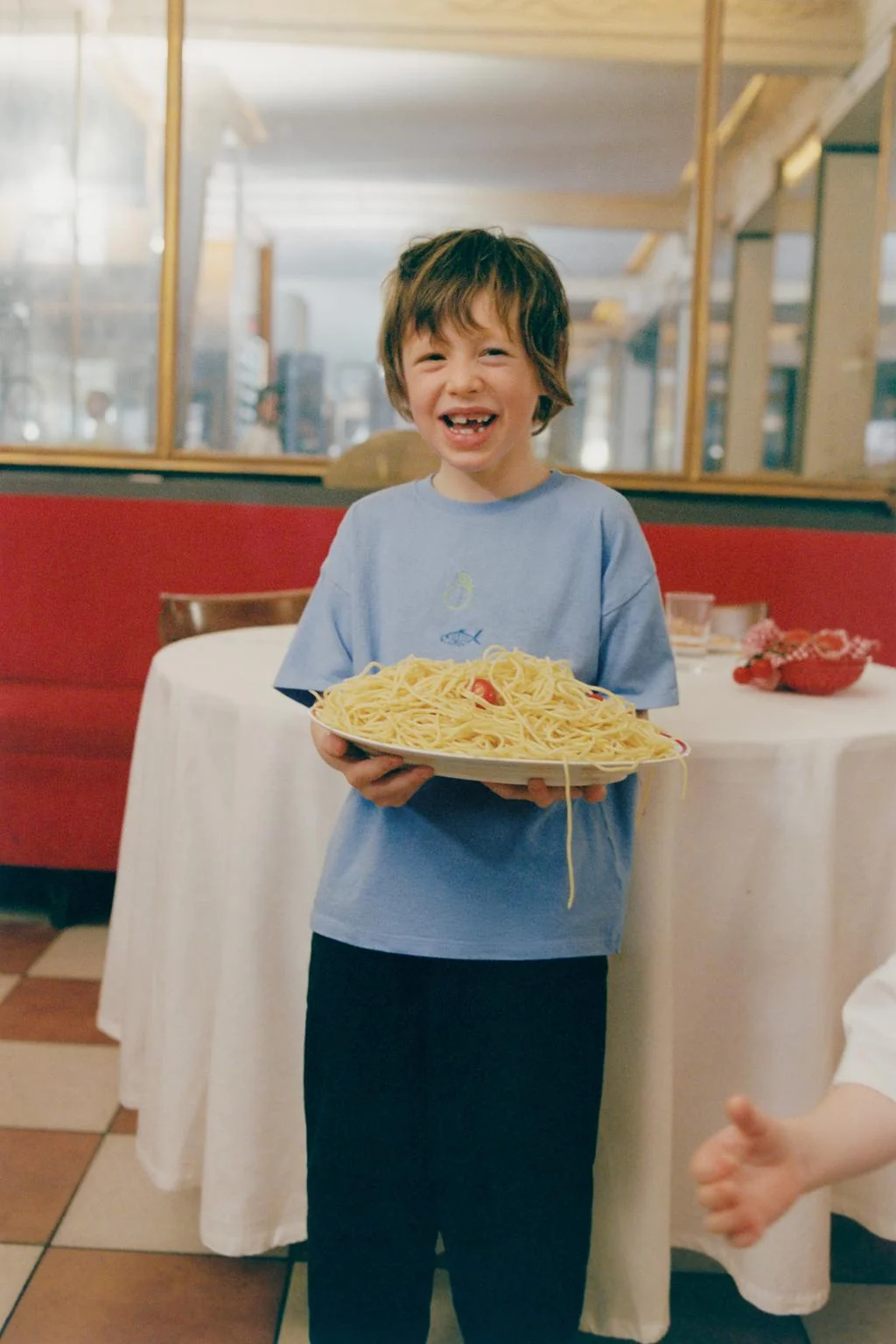 Прямые брюки с карманами