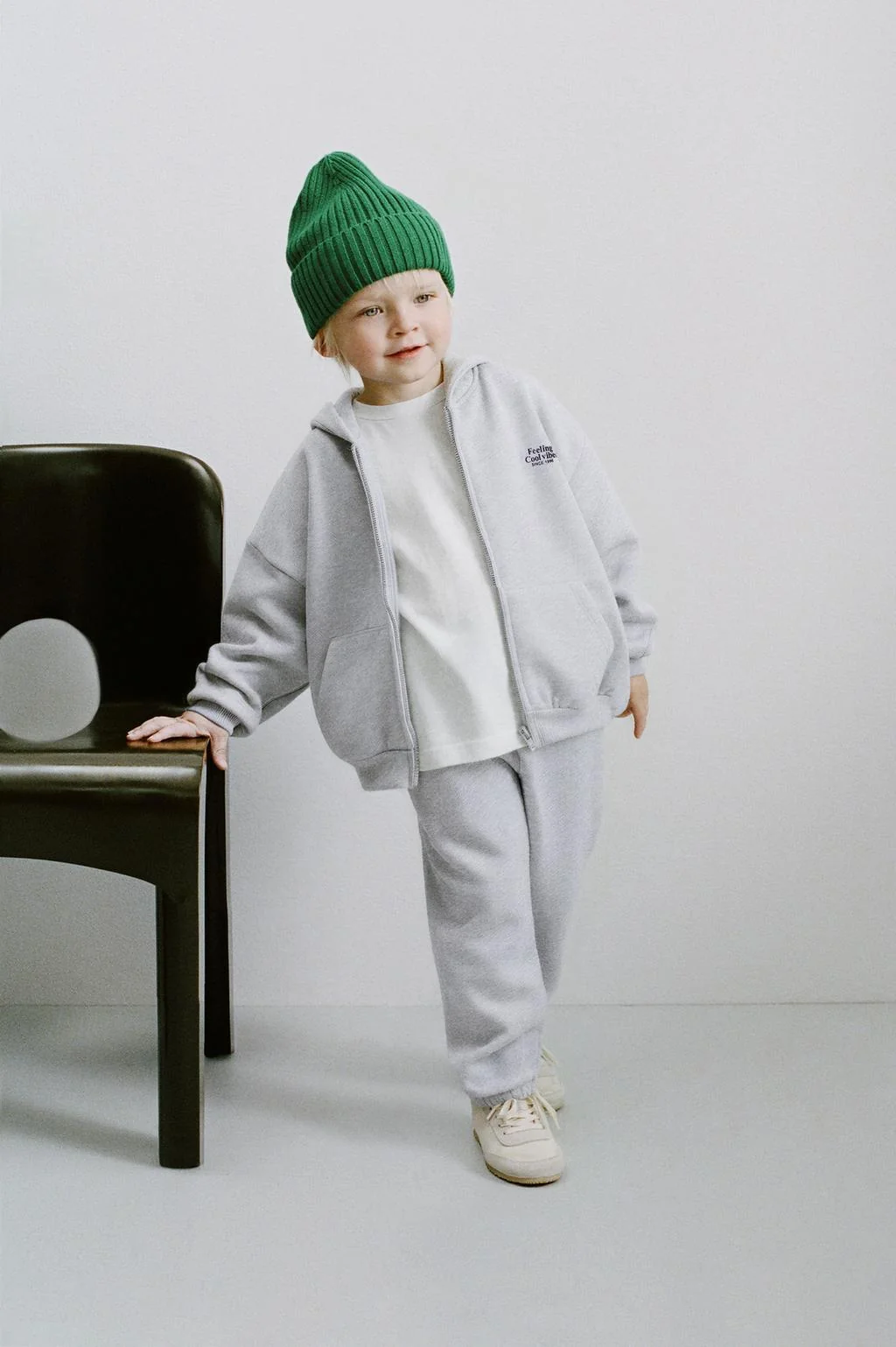 Худи на молнии с текстовой печатью — 1,5-6 ЛЕТ | МАЛЬЧИК