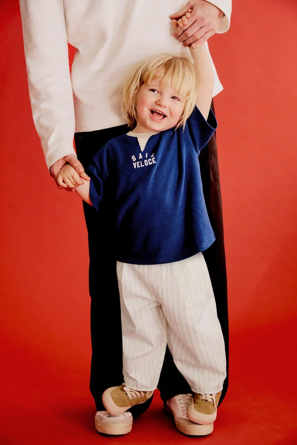 Удобные полосатые брюки