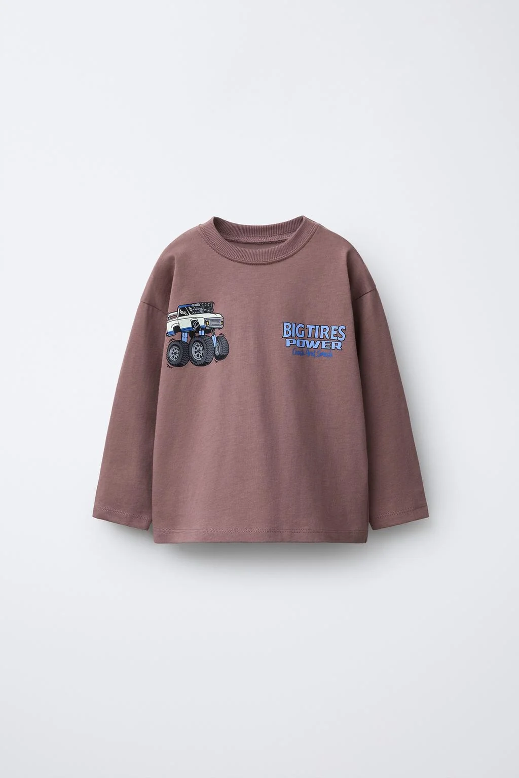 Футболка с принтом Big Tires Monsters Wheels ©