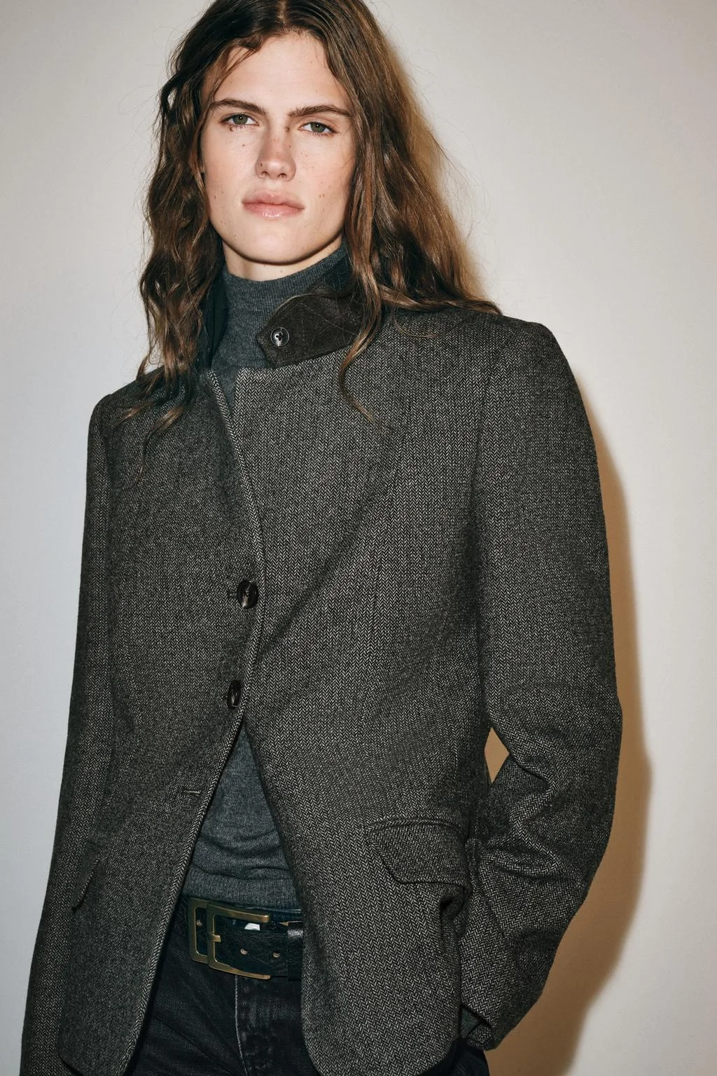 Блейзер ZW COLLECTION из шерстяной смеси