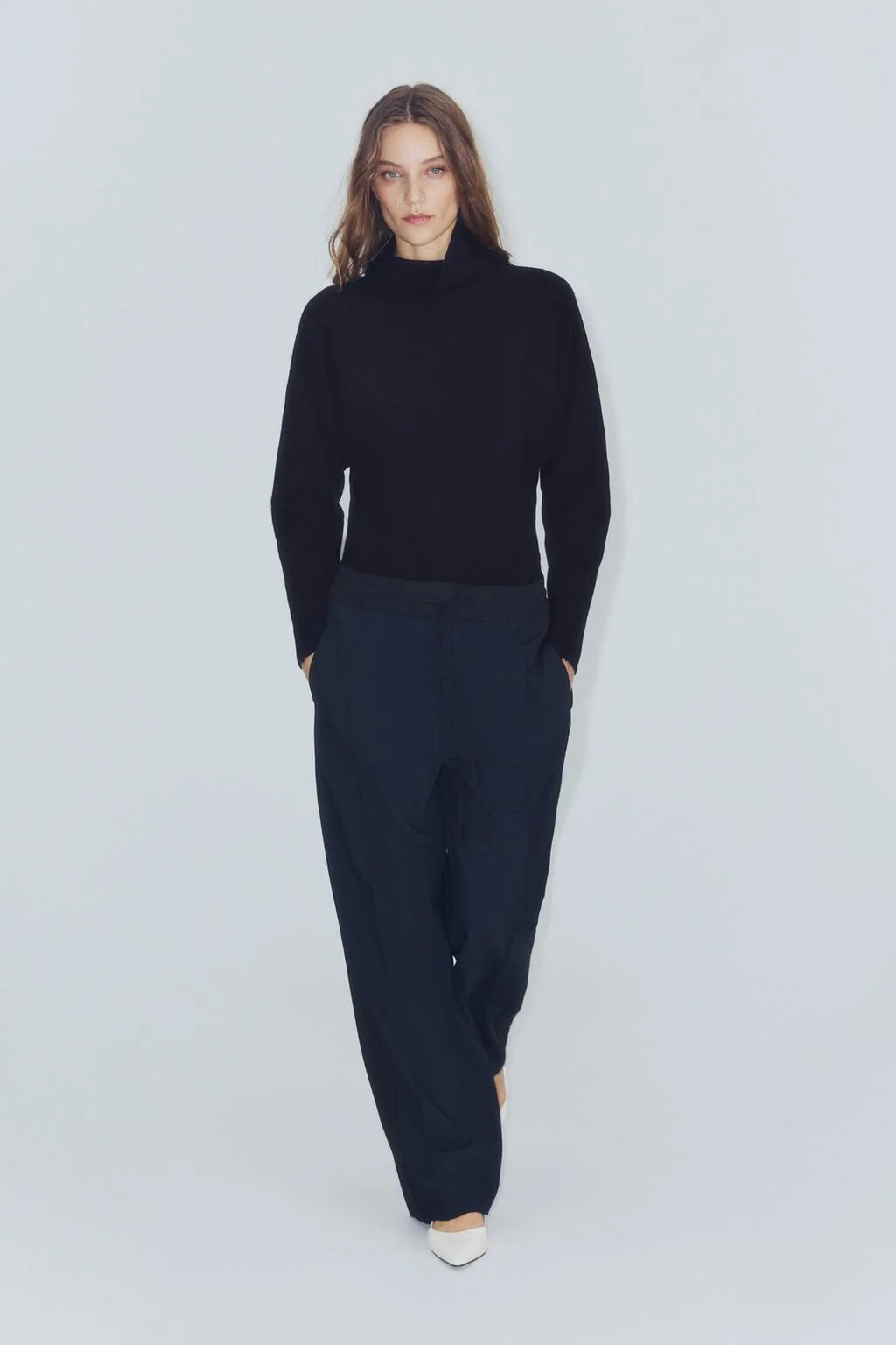 Брюки с боковой полосой ZW COLLECTION