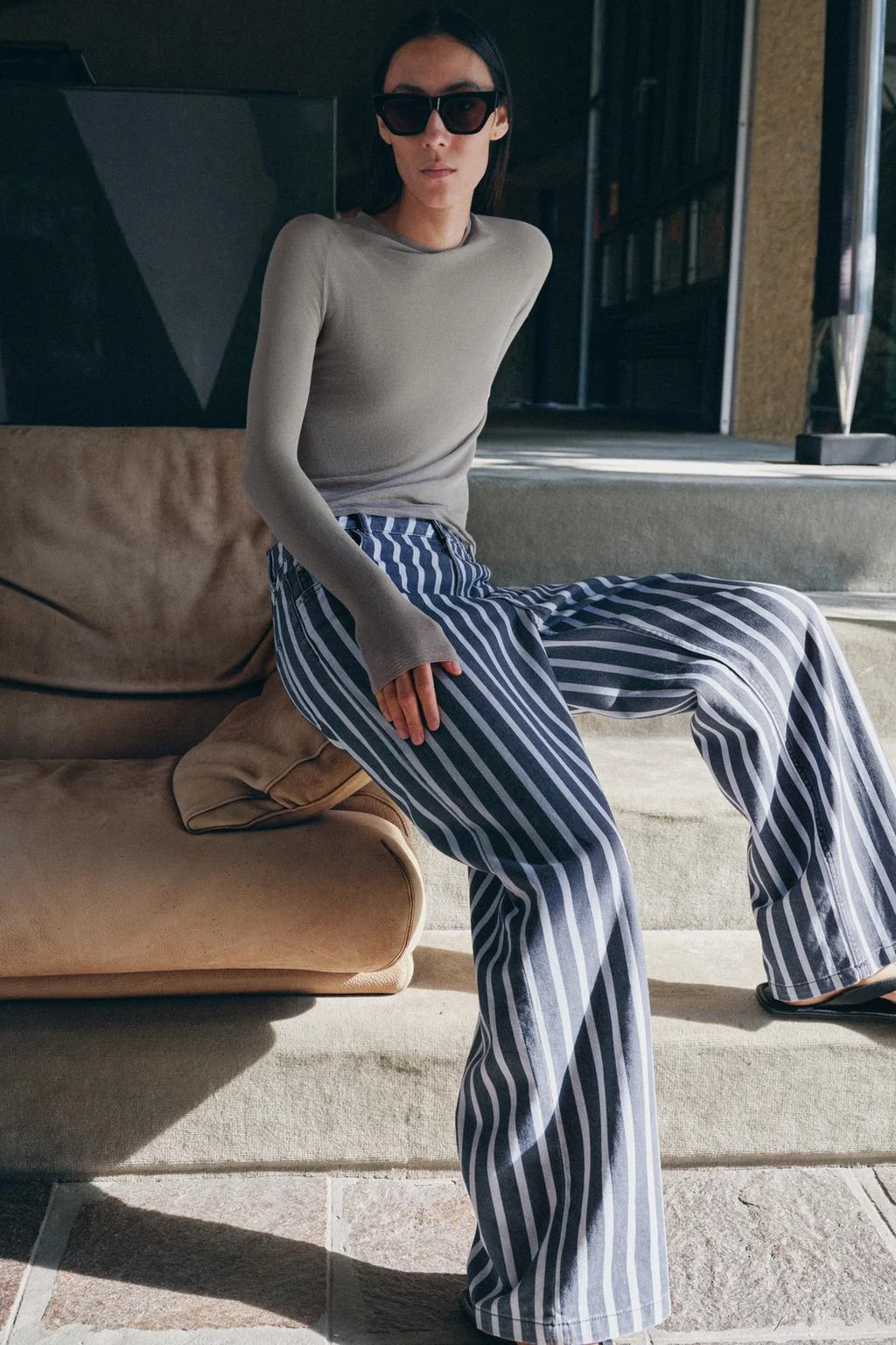 Топ из очень тонкого трикотажа