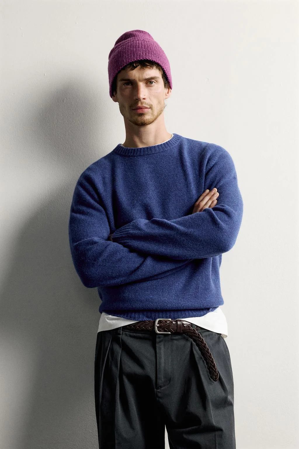 Джемпер Regular Fit из смесовой шерсти