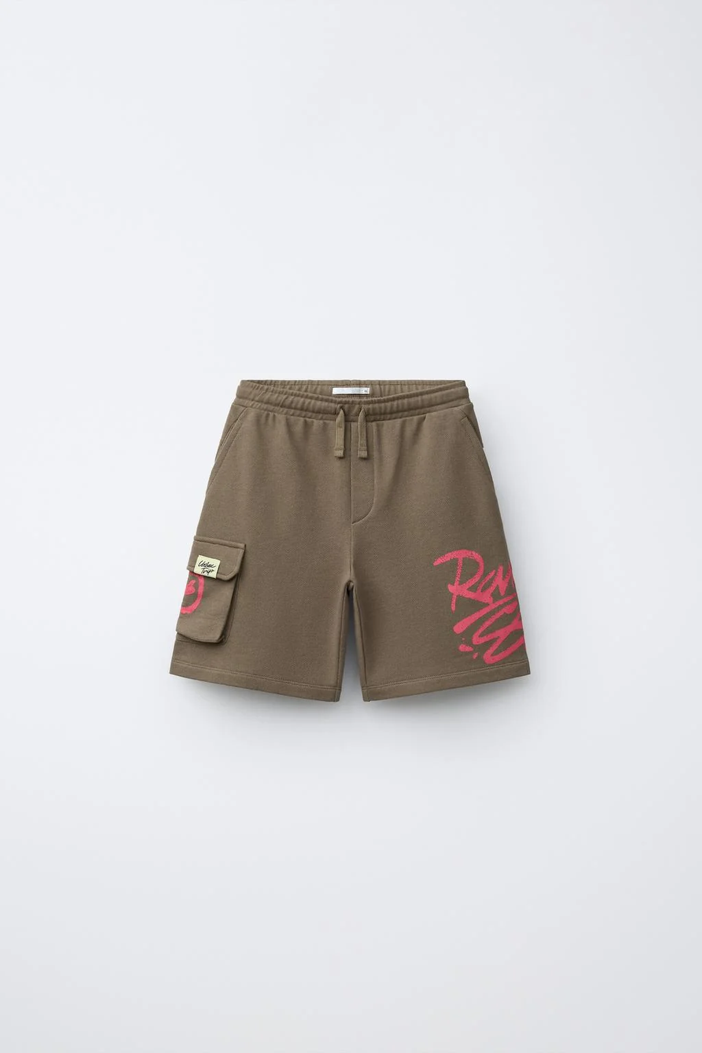 GRAFFITI POCKET BERMUDA SHORTS