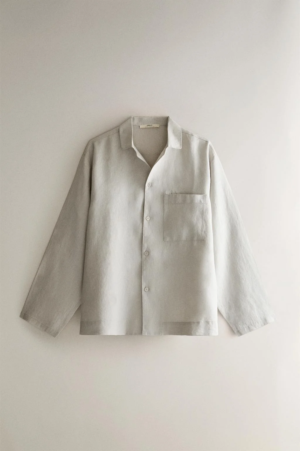 LINEN SHIRT WITH POCKET