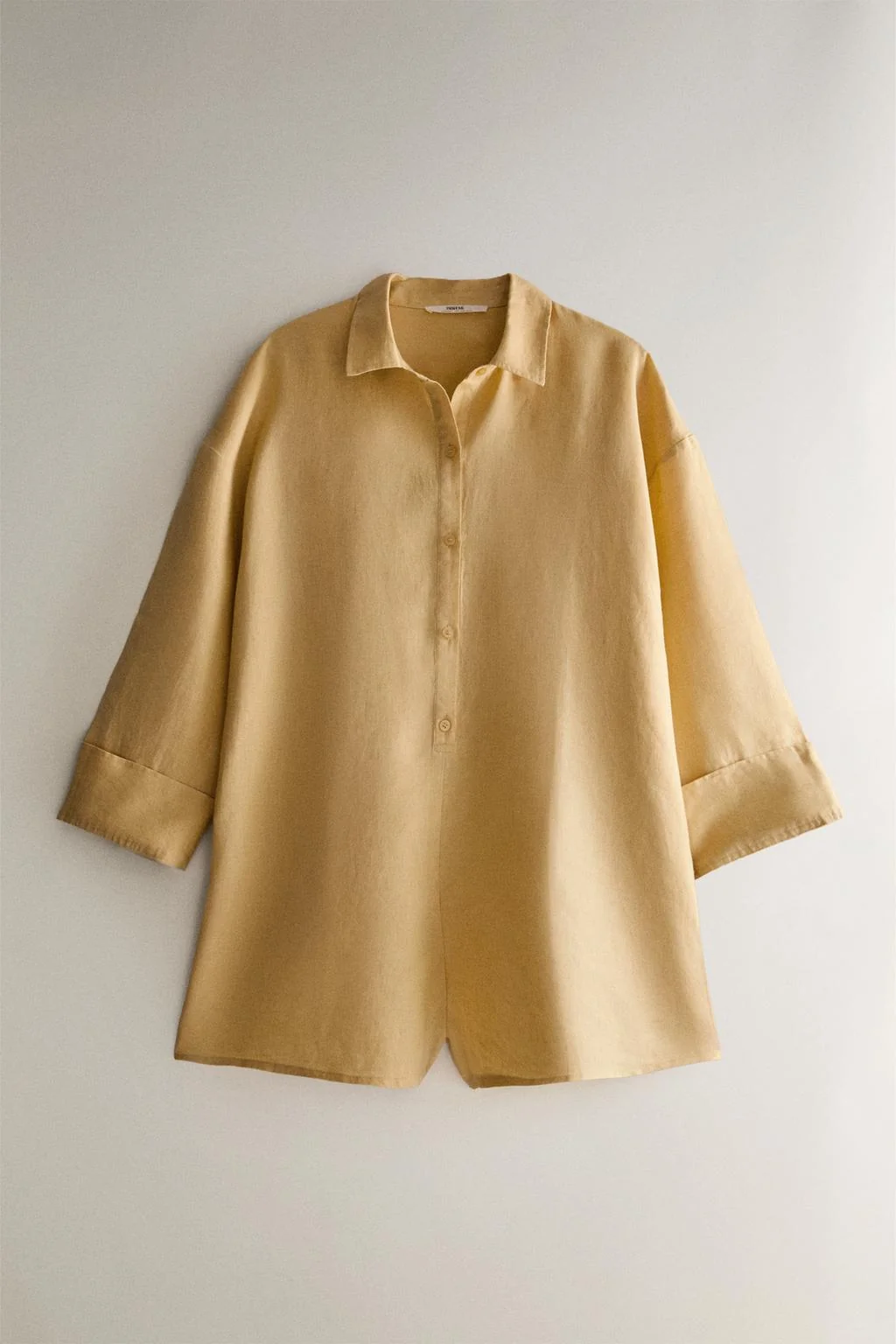 LINEN JUMPSUIT WITH BUTTONS