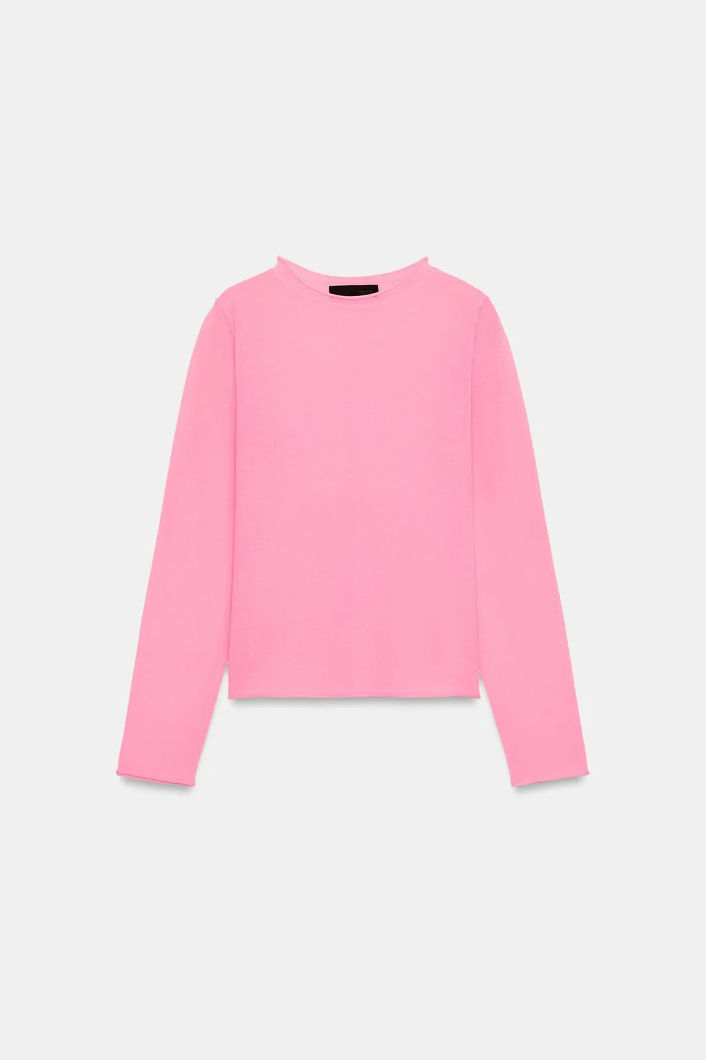 Свитер из тонкого трикотажа