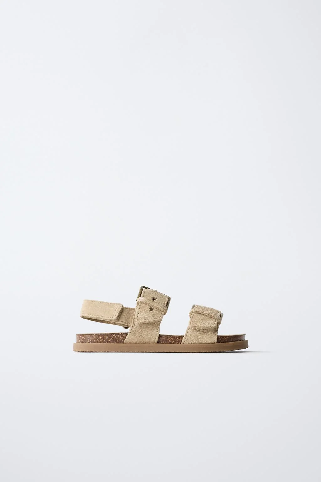 Кожаные сандалии со звездой