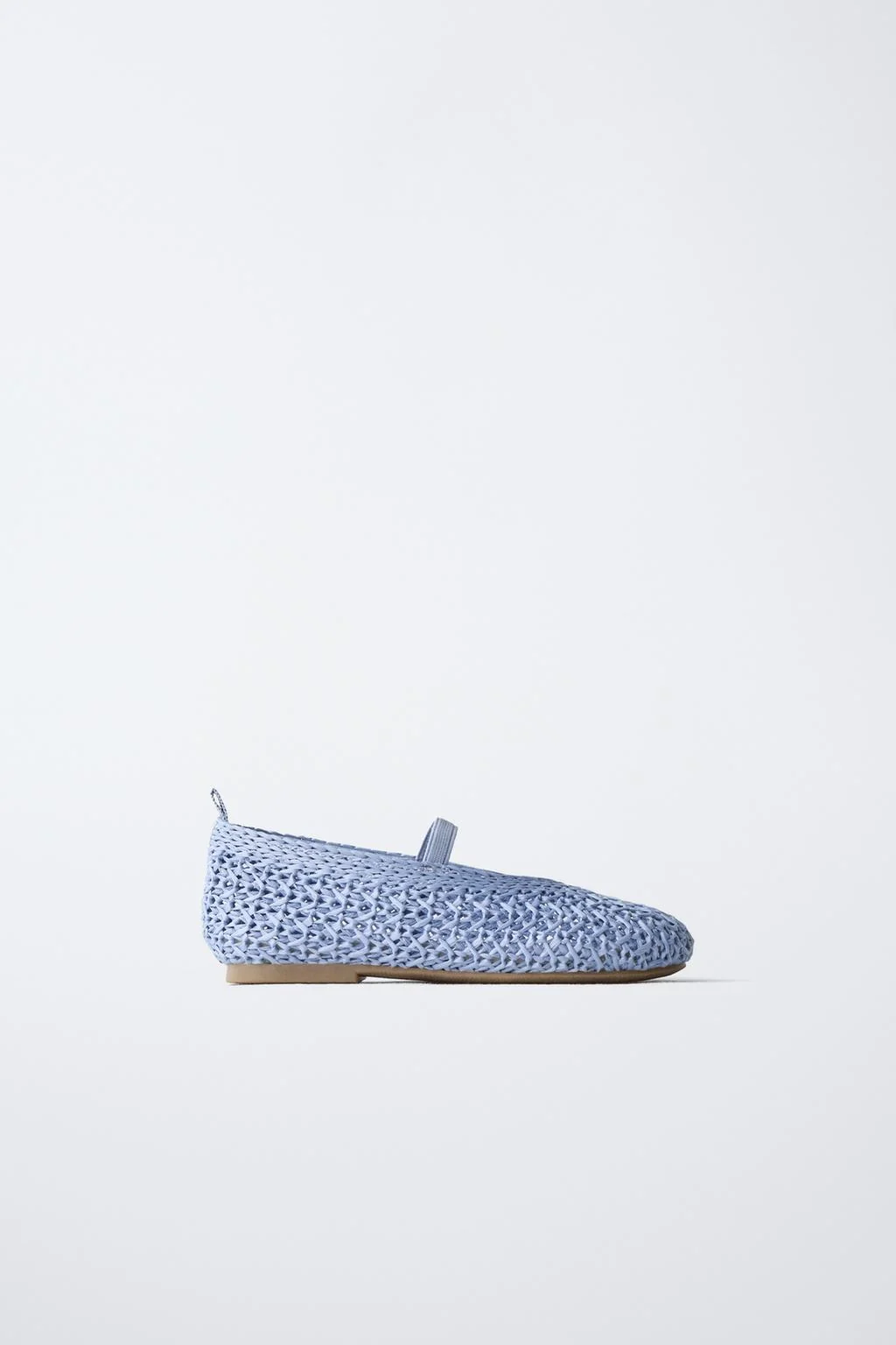 Балетки с плетением