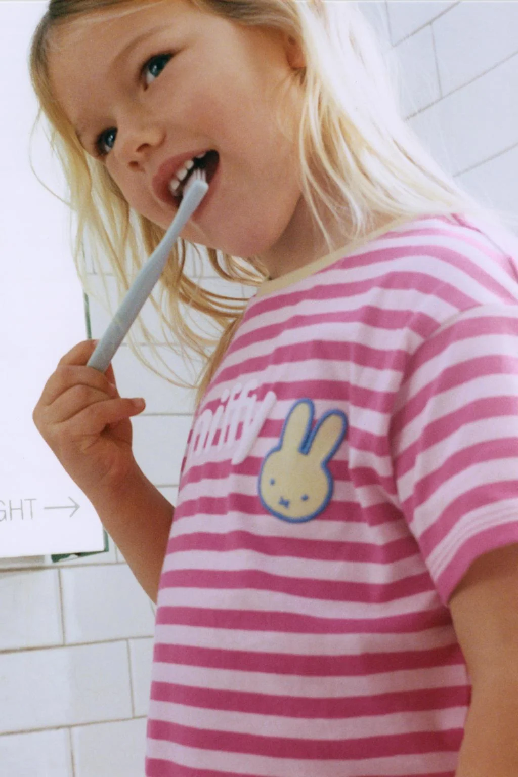 1,5-6 лет / Пижама в полоску с Миффи™ Мерсис БВ © — 1½ - 6 лет | девочка