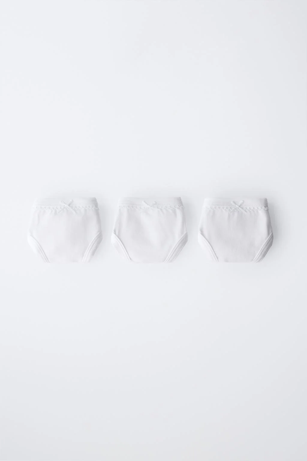 1,5-6 лет / Набор из 3 трусиков однотонных — Нижнее белье | Боди