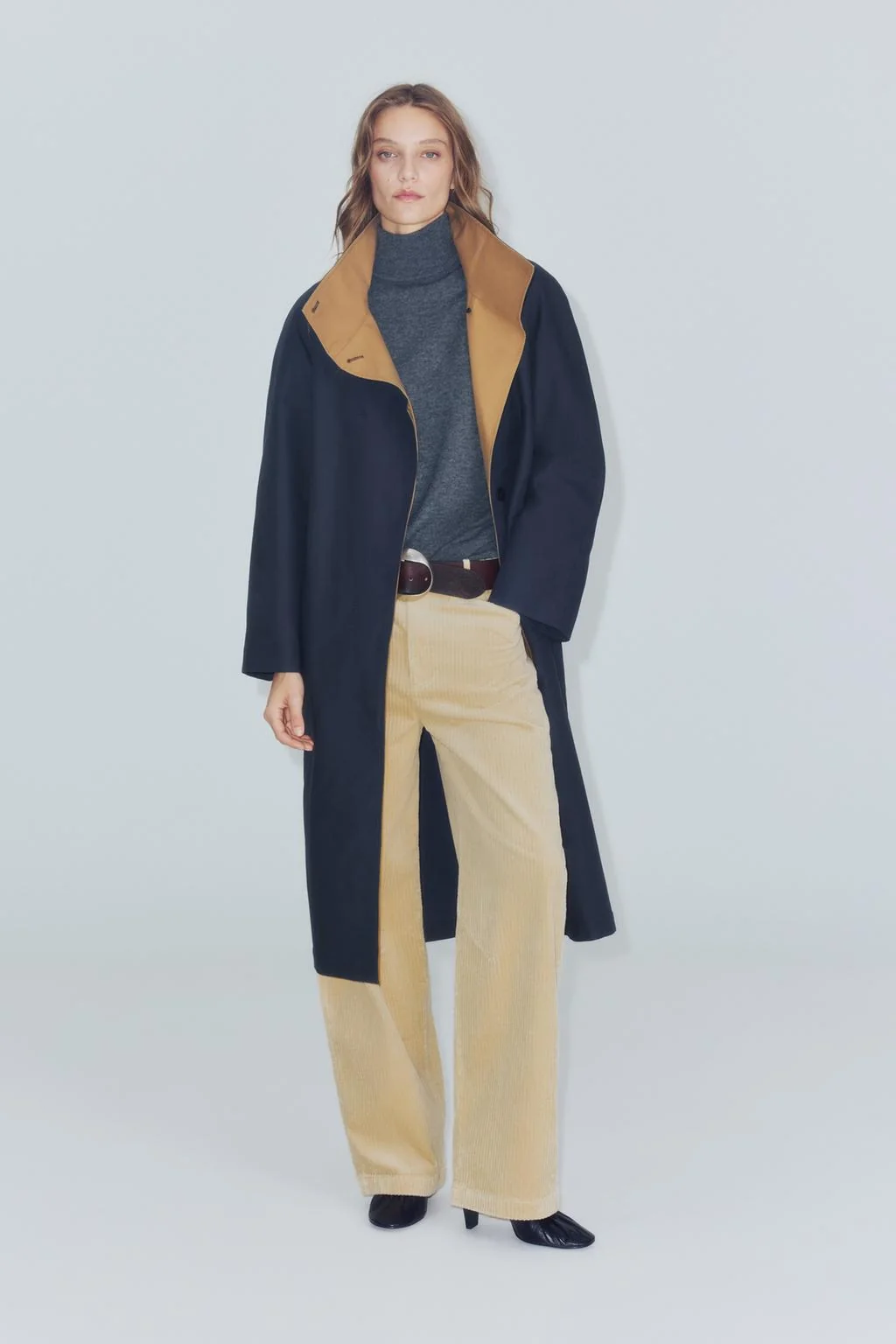Длинный тренч из коллекции ZW COLLECTION