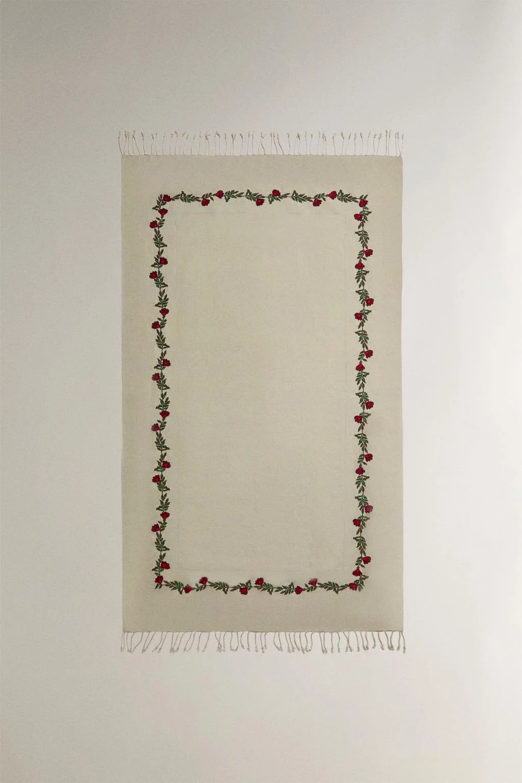 FLORAL WRAP BEACH TOWEL