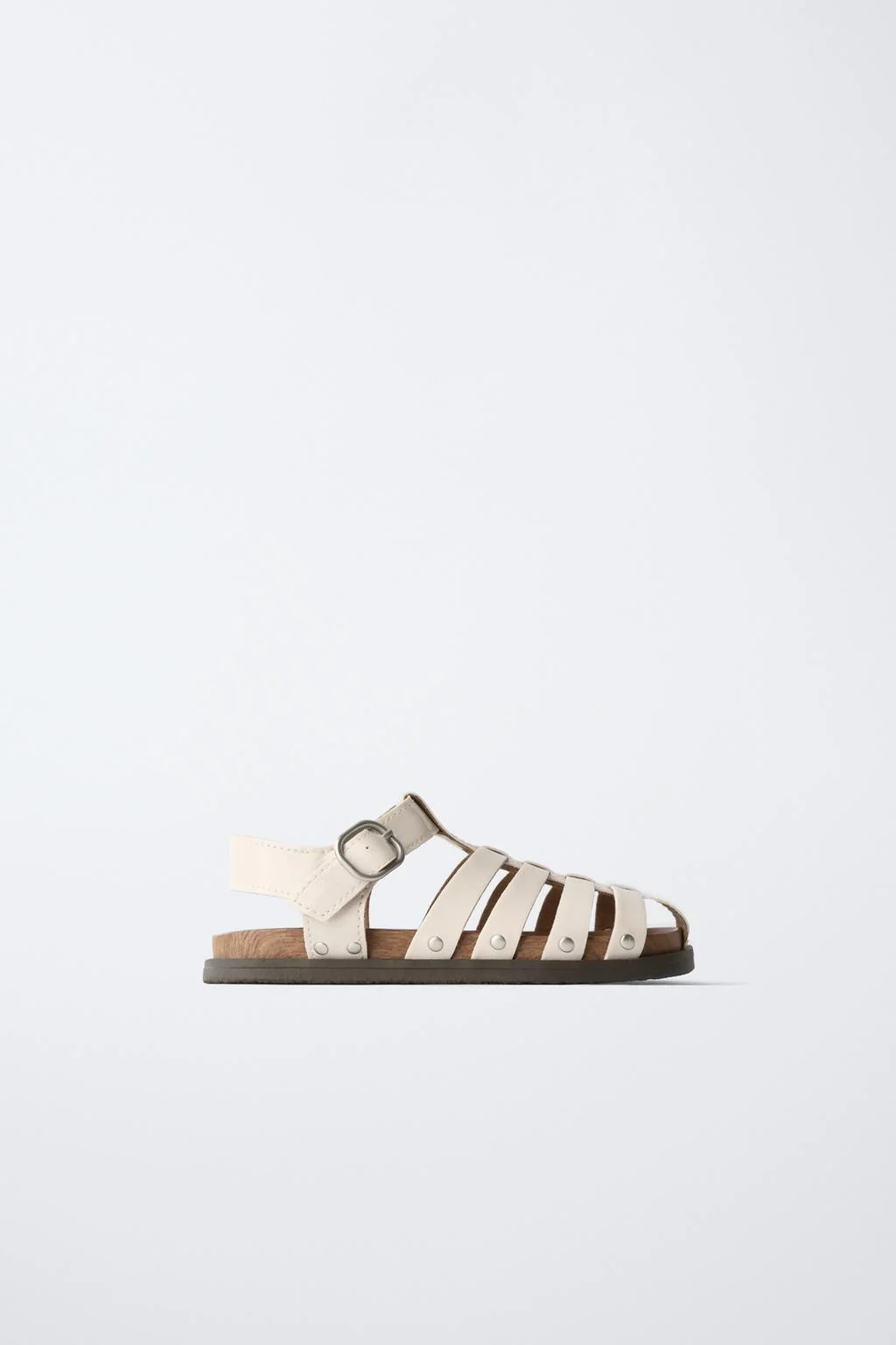 Сандалии-кеды со заклёпками