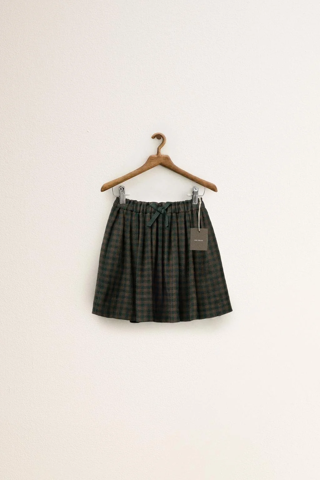 ZARA TIMELESS - юбка из шерстяной смеси в клетку — ДЕЛОВОЙ СТИЛЬ