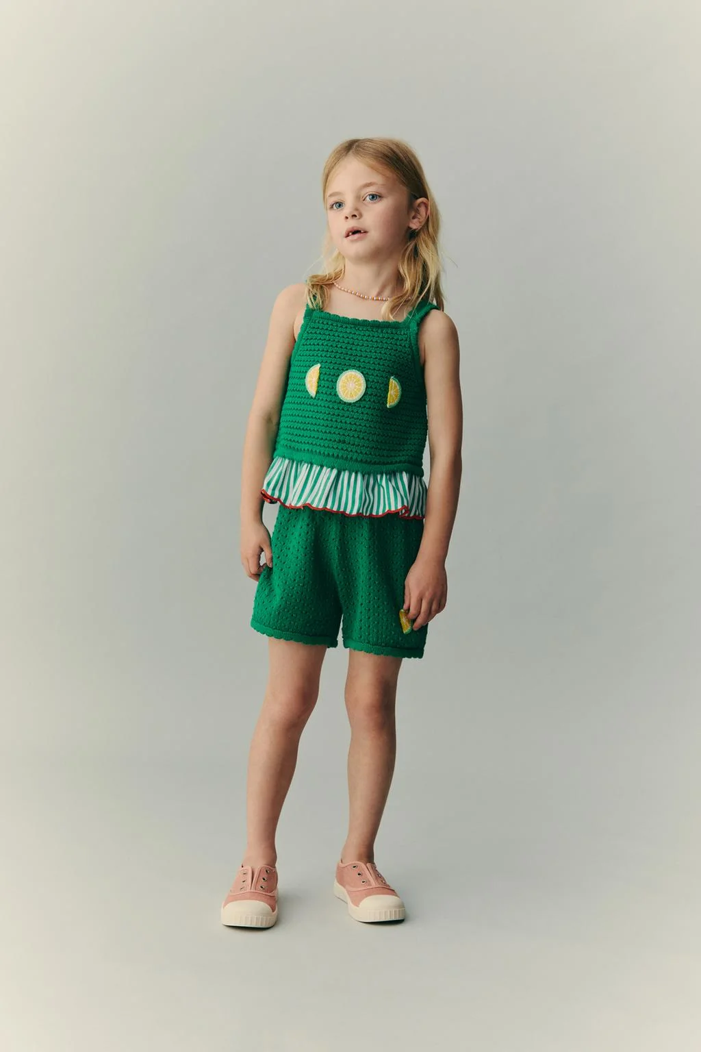CASA LAWA X ZARA KIDS CROCHET KNIT TOP — CASA LAWA X ZARA