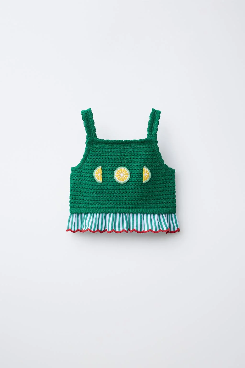 CASA LAWA X ZARA KIDS ВЯЗАНЫЙ КРЮЧКОМ ТОП