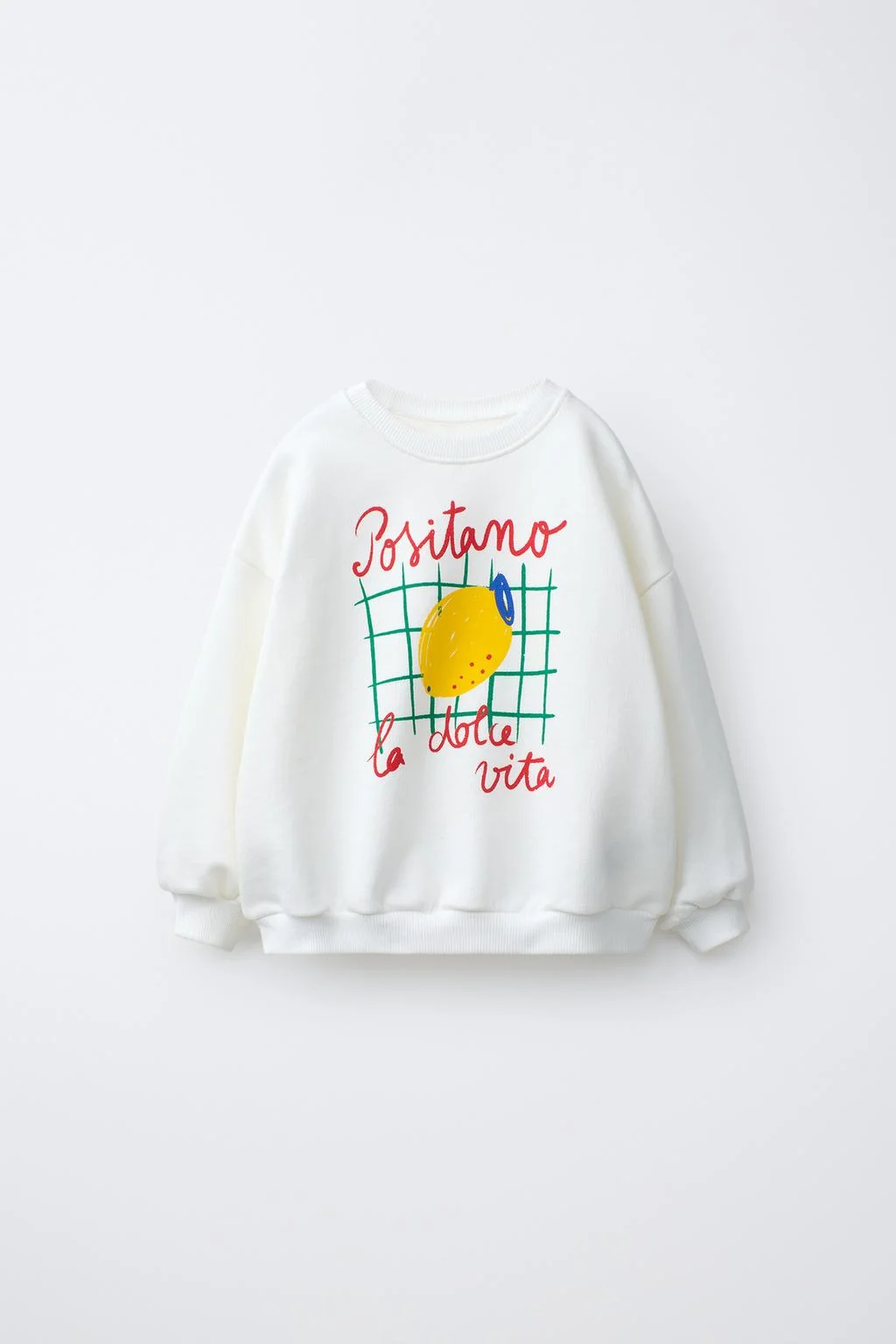 CASA LAWA X ZARA KIDS СВИТШОТ С ПЕЧАТЬЮ
