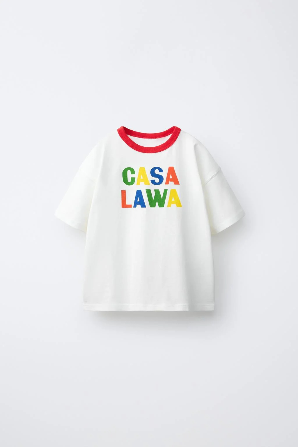CASA LAWA X ZARA KIDS LOGO PRINT T-SHIRT — CASA LAWA X ZARA