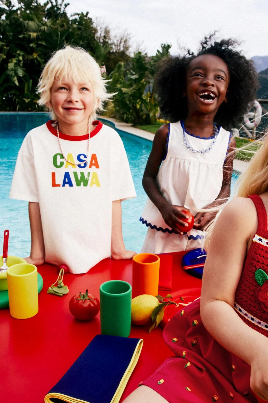CASA LAWA X ZARA KIDS Футболка с логотипом