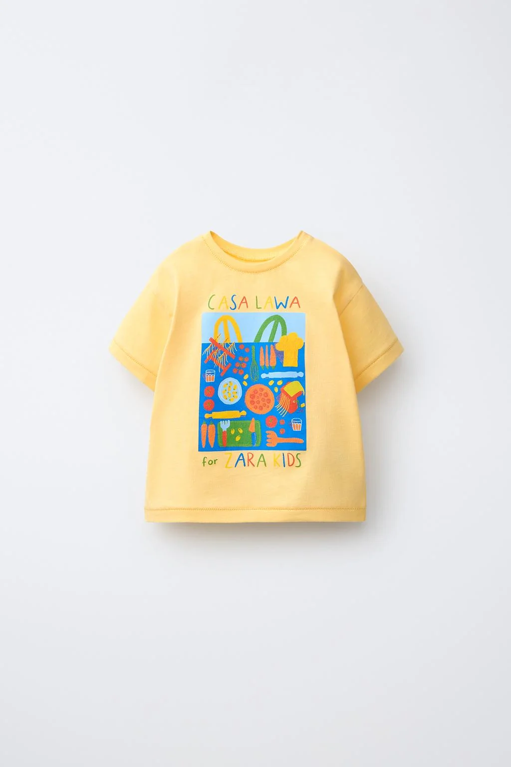 CASA LAWA X ZARA KIDS PRINTED T-SHIRT — CASA LAWA X ZARA