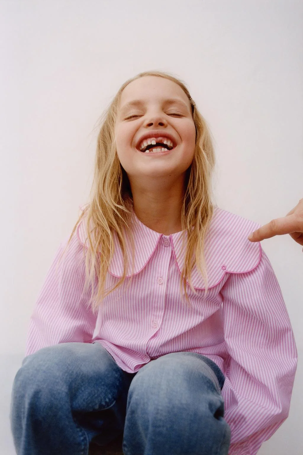 Комфортные джинсы-куло