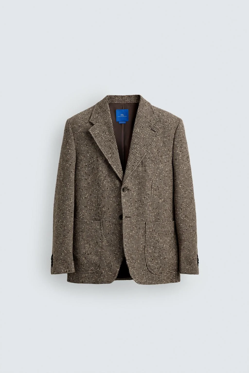 БЛЕЙЗЕР ИЗ ШЕРСТИ И ХЛОПКА С ТЕКСТУРОЙ ААРОН ЛЕВИН X ZARA