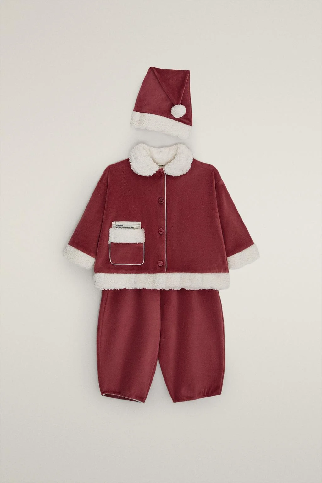Детская велюровая пижама Father Christmas