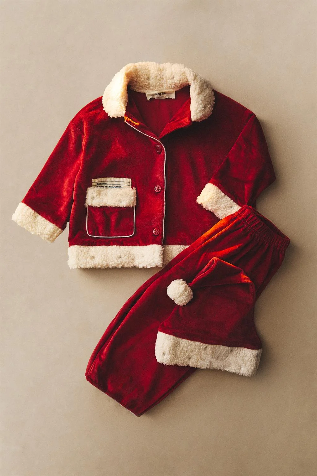 Детская велюровая пижама Father Christmas