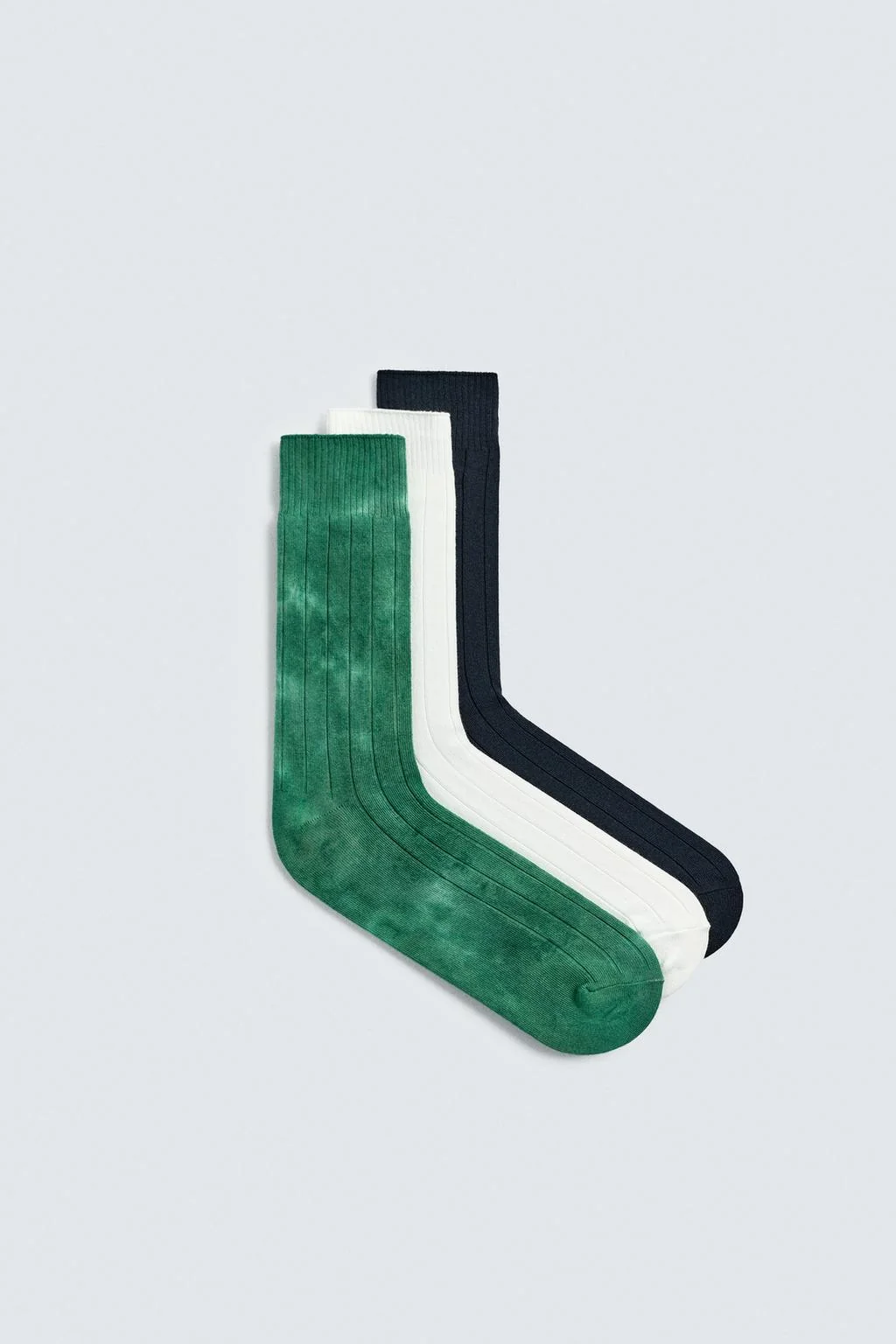 AARON LEVINE X ZARA 3-PACK OF RIBBED SOCKS