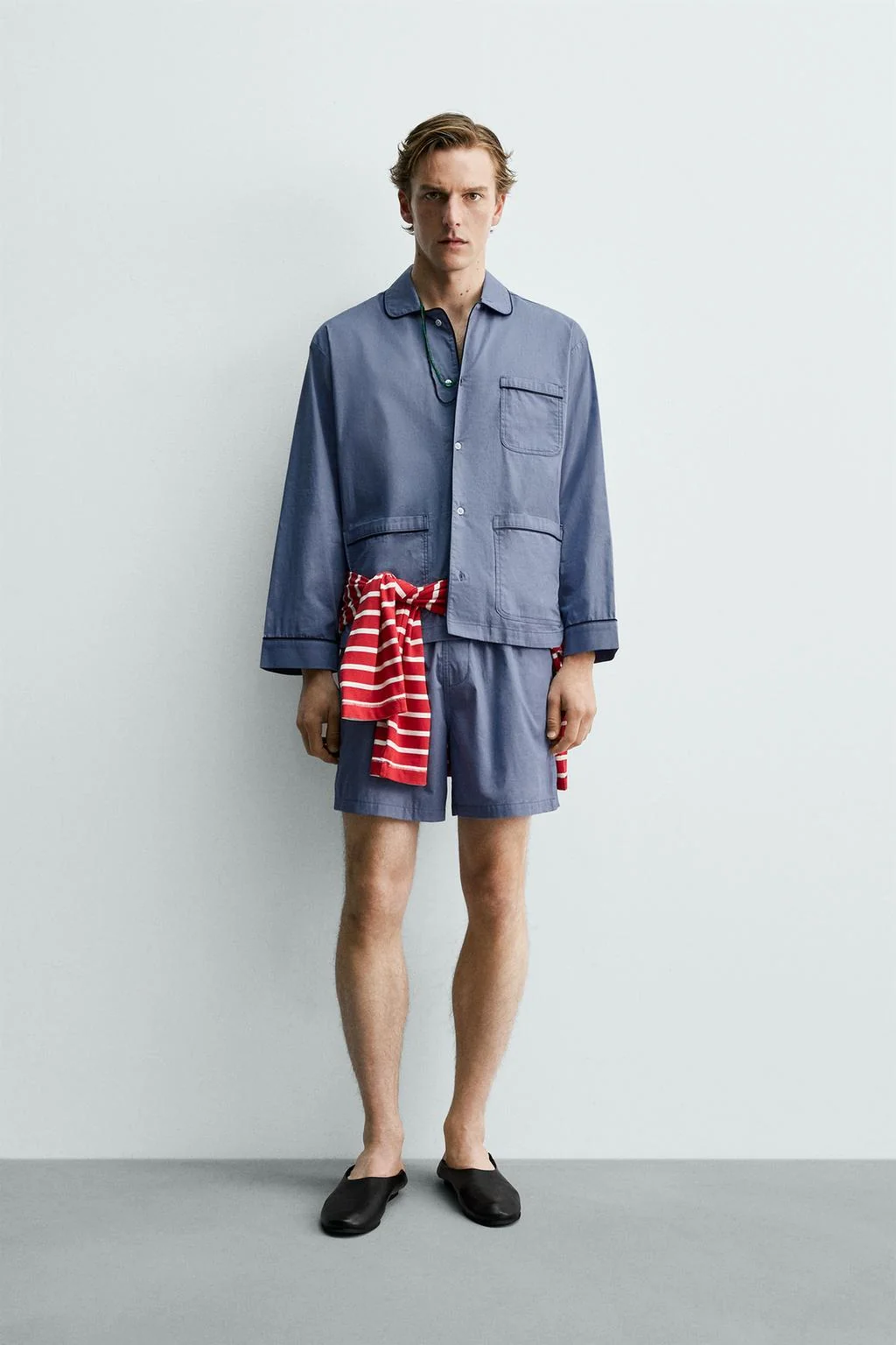 AARON LEVINE X ZARA SHORT PYJAMA SET