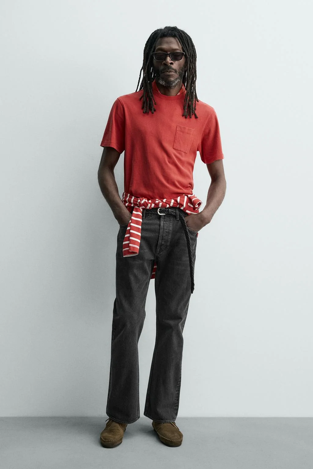 LEATHER SHOES VIBRAM® SOLE AARON LEVINE X ZARA