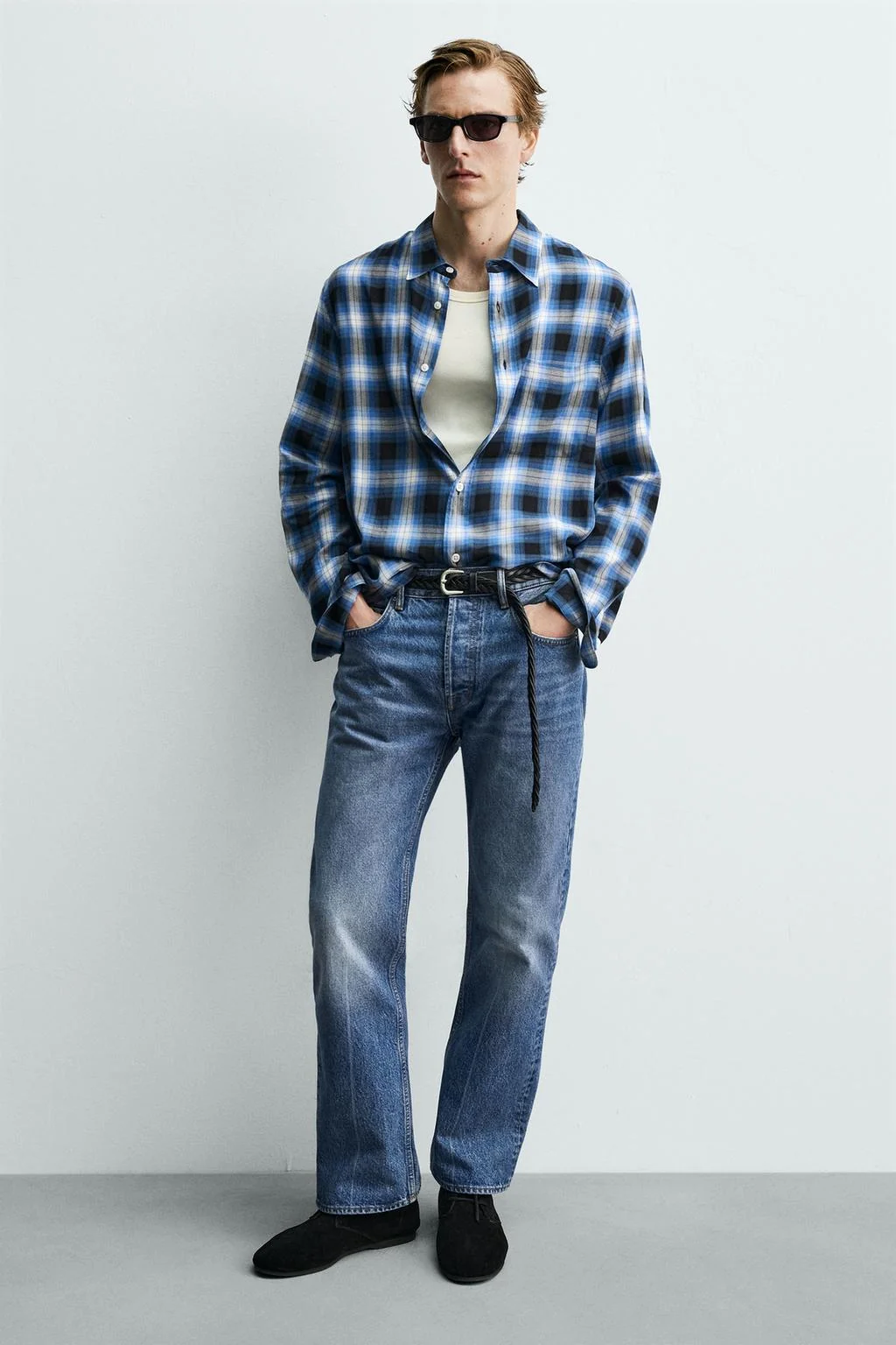 LEATHER VIBRAM® SOLE BOOTS AARON LEVINE X ZARA