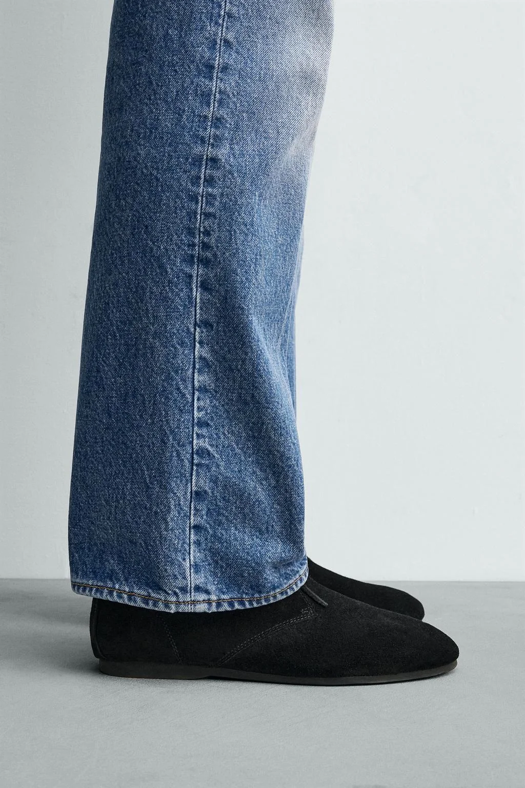 БОТИНКИ НА ПОДОШВЕ VIBRAM® ИЗ КОЖИ AARON LEVINE X ZARA