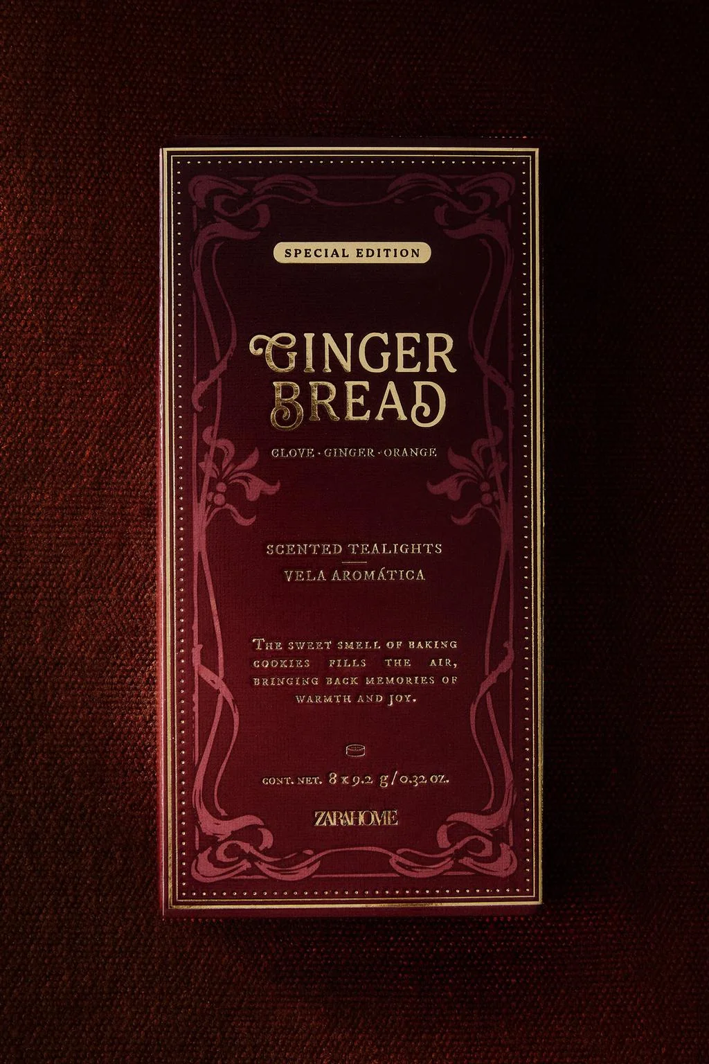 Ароматические чайные свечи gingerbread (набор из 8 шт.)