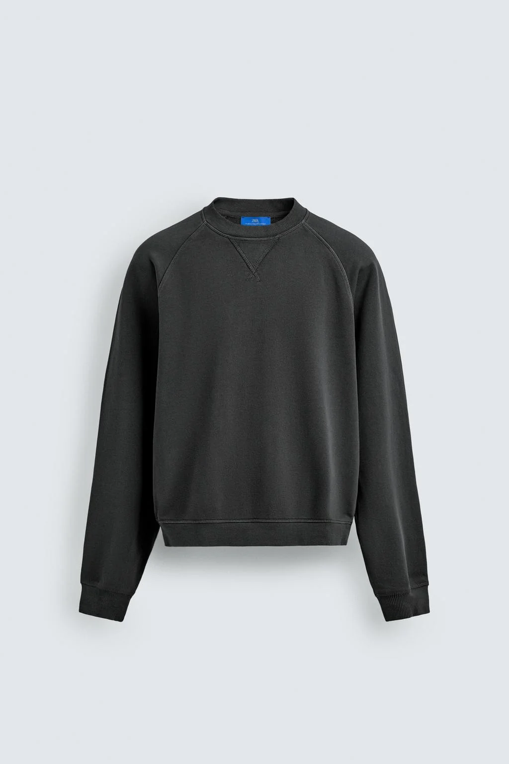 AARON LEVINE X ZARA WASHED CREW NECK SWEATSHIRT