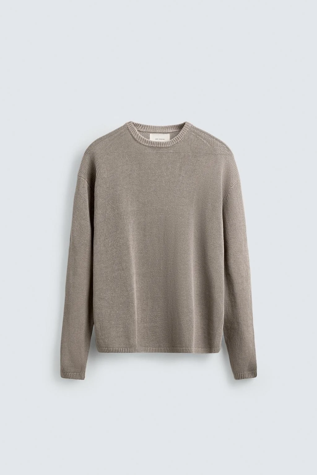 100% LINEN REGULAR FIT JUMPER