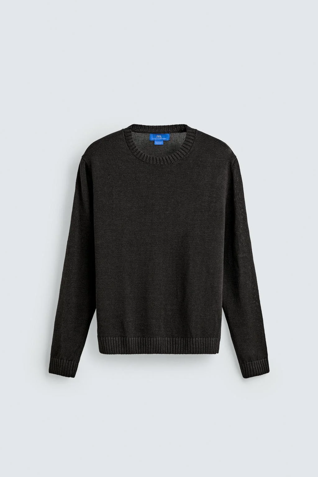 REGULAR FIT 100% LINEN JUMPER AARON LEVINE X ZARA